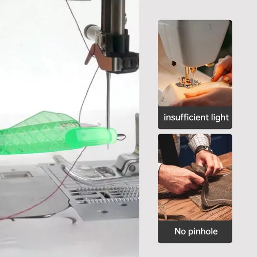 Miniatura 3 de Enhebrador de Aguja de Máquina de Coser Boca de Pescado, Actualización 2025 Enhebrador Automático de Aguja de Coser Tipo Pescado, Bucle de Máquina