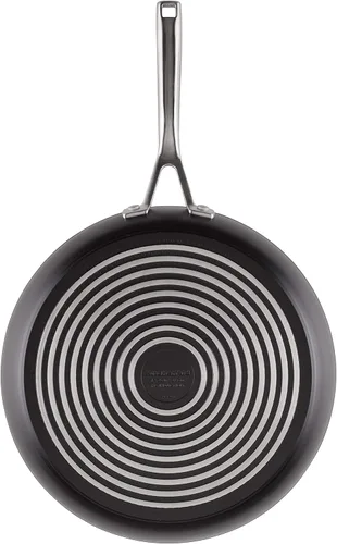 Miniatura 10 de KitchenAid Sartén antiadherente de inducción anodizada dura con tapa, 12.25 pulgadas, negro mate