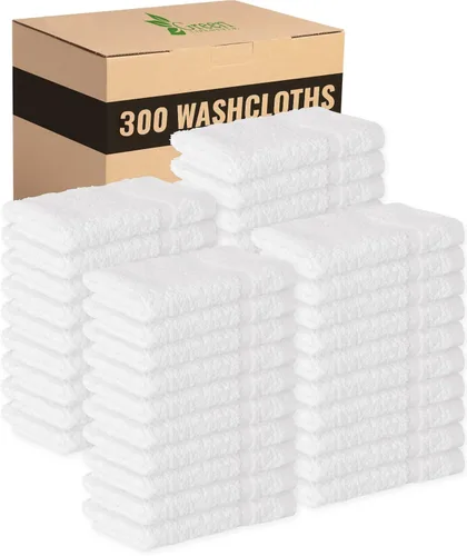 Miniatura 9 de GREEN LIFESTYLE Toalla de Baño de Lujo - Paquete de Toallas de Baño Grandes Blancas para Spa, Gimnasio, Baño, Hotel - 86% Algodón 14% Poliéster