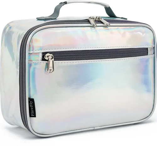 Miniatura 30 de FlowFly Lonchera para niños, bolsa suave aislada, mini hielera para el regreso a clases, kit de bolsa térmica para comidas, para niñas, niños, fútbol