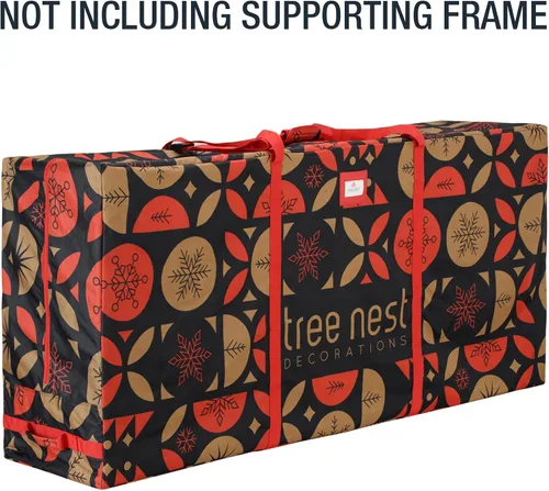 Miniatura 2 de Tree Nest Bolsa de almacenamiento para árbol de Navidad, caja de árbol de Navidad de 9 pies para árboles artificiales desmontados, bolsas