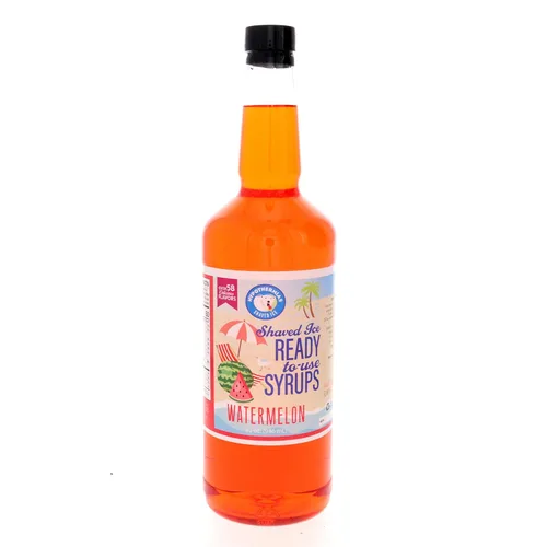 Miniatura 77 de Hypothermias Wild Cherry - Jarabe de sabores de cono de nieve hawaiano listo para usar (128 onzas líquidas), hielo afeitado, 100% azúcar de caña pura