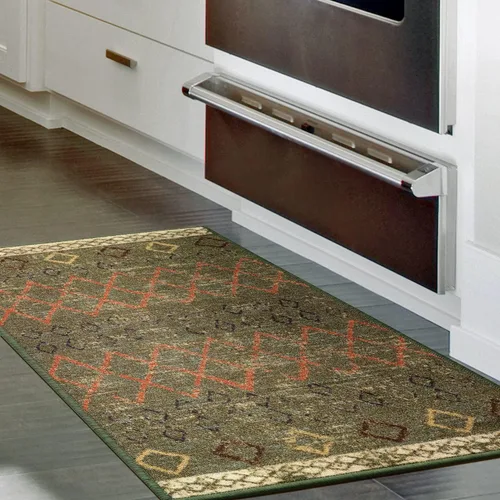 Miniatura 32 de Antep Rugs - Alfombras antideslizantes de 2 x 7 pies (antideslizante) con parte trasera de goma, de estilo antiguo, bohemio, marroquí y con pelo Azul