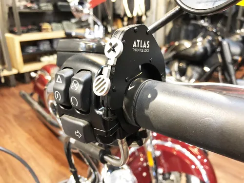 Miniatura 5 de ATLAS - Juego de bloqueo del acelerador - Una asistencia del acelerador de control de crucero para motocicleta, kit superior