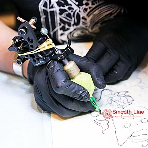 Miniatura 5 de Kit de tatuaje completo: 2 pistolas y 10 tintas de color con fuente de alimentación