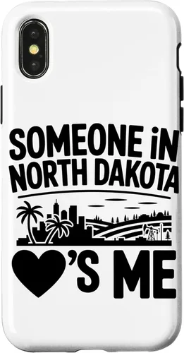 Miniatura 5 de Someone in North Dakota Loves Me Long Distance Case for iPhone XR