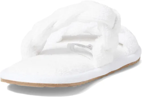 Miniatura 5 de Barefoot Dreams TowelTerry - Pantuflas trenzadas, sal marina, tamaño pequeño (56)
