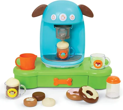 Skip Hop juguete 3 en 1 para bebés, caminador, carrito de juguete, para empujar, con forma de perro Juego de cocina