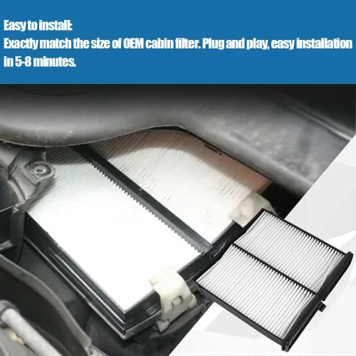 Miniatura 4 de Paquete de 2 filtros de aire de cabina para Mazda 3 2019-2022 CX-30 BDTS-61-J6X BDTS61J6X