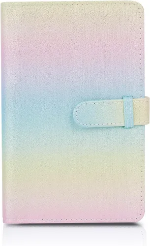 Miniatura 9 de Phetium Álbum de Fotos Mini de 108 Bolsillos para Película Fujifilm Instax Mini, Polaroid Snap, Foto de 2x3", Tarjeta de Fotos Kpop, Álbum Tipo Lila