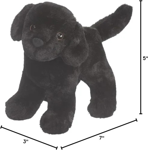 Miniatura 2 de Douglas Abraham Black Lab - Animal de peluche para perro