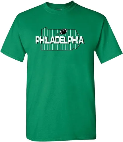 Miniatura 41 de Xtreme Apparrel Camiseta para hombre Team Field Map para aficionados al fútbol Dallas - Camisa azul marino