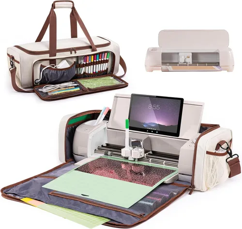 Miniatura 9 de Bolsa de Transporte IMAGINING para Cricut Maker 4, Maker 3, Explore 4, Explore 3, Explore Air 2, Almacenamiento con Gran Apertura para Accesorios