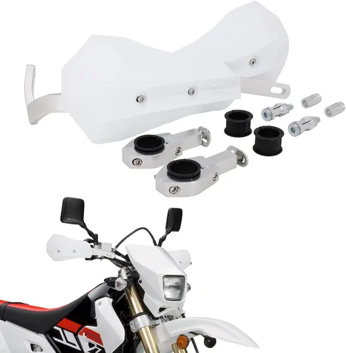 JFG RACING Protectores de mano de motocicleta de 7/8 pulgadas y 1 1/8 pulgadas, universales de aluminio para Dirt Pit Bike MX Motocross Supermoto