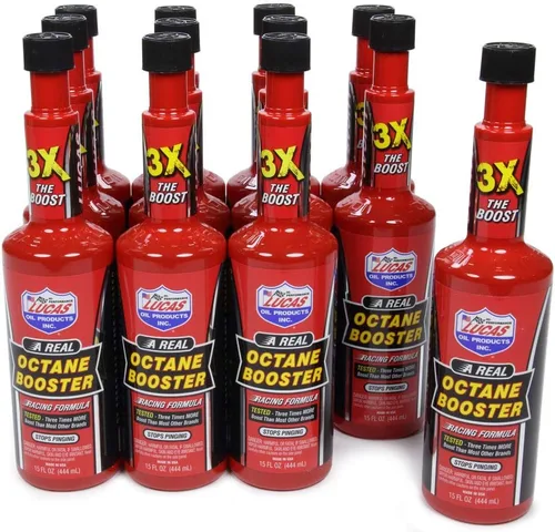 Lucas Oil 10026-PK12 Elevador de octanaje - 15 oz (Paquete de 12)