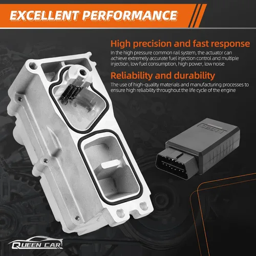 Miniatura 3 de 5494878RX Turbo Actuador 6.7 Cummins Compatible con Dodge Ram 2013-2018 2500 3500 4500 5500 6.7L Diesel VGT Turbocompresor Actuador Holset HE300VG