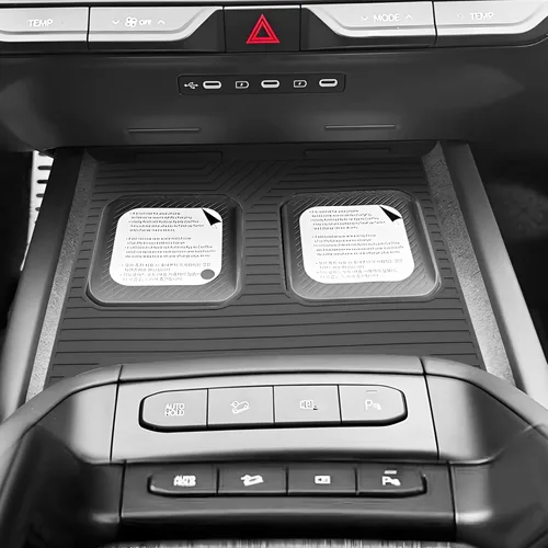 Miniatura 11 de SKTU Compatible con 2020-2024 2025 Land Rover Defender organizador de consola central 2023 2024 2025 accesorios Defender 2024 2025 bandeja