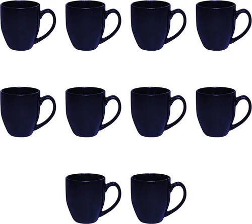 Miniatura 28 de DISCOUNT PROMOS Juego de 10 tazas de café grandes de 16 onzas, paquete a granel, perfectas para té, espresso, capuchino, cacao caliente, color verde