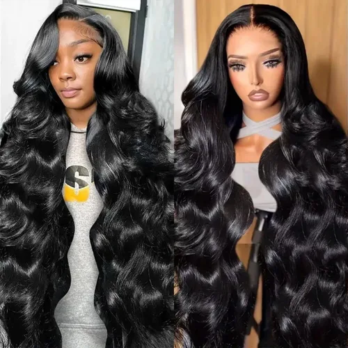 Miniatura 8 de Pelucas cortas de 10 pulgadas estilo Bob 13x4 con ondas profundas, peluca de pelo humano estilo Bob con encaje frontal HD de 200% de densidad