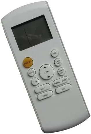 HCDZ Mando a Distancia de Repuesto para Insignia NS-AC06PWH1 NS-AC07PWH1 NS-AC08PWH1 Aire Acondicionado Portátil 3 en 1