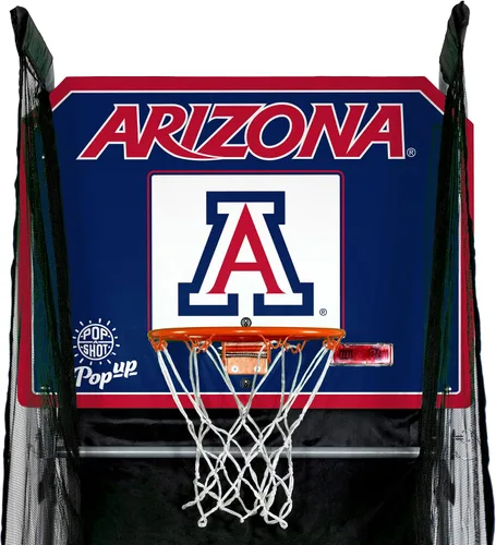 Miniatura 3 de Pop-A-Shot - Tailgate Game with NCAA Graphics l Arcade Basketball Inside, Out, and On The Go Infrared Sensor Scoring 3 Balls Foldable