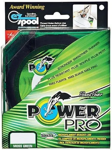 Miniatura 5 de Línea de pesca con costura de fibra Spectra Power Pro Amarillo alta visibilidad