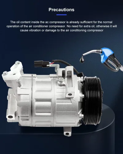 Miniatura 7 de ECCPP Compresor de aire con embrague compatible con Nissan Sentra 2.0L 2007 2008 2009 2010 2011 2012