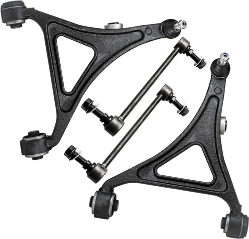 Detroit Axle - AWD Kit de brazos de control delanteros de 4 piezas para Chrysler 300 2005-2023 Dodge Charger 2017-2023 Challenger 2017-2023, 2