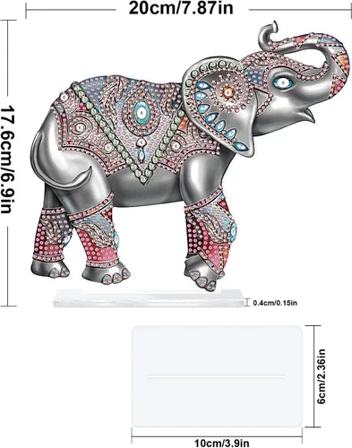 Miniatura 2 de Kits de adornos de escritorio de pintura de diamante para adultos, ángel mamá, sosteniendo bebé, arte de diamante por números, decoraciones