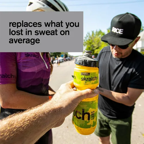 Miniatura 4 de Skratch Labs Mezcla de bebidas para hidratación deportiva no endulzada Sin azúcar Potenciador de electrolitos Margarita salada - 20 porciones