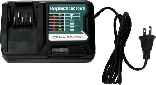 Miniatura 10 de WeideBATT® Paquete de 2 baterías BL1021B de 12 V 2000 mAh y cargador DC10WD para BL1016 BL1015 BL1020B BL1041B para Makita Tool DF031D DF0331D