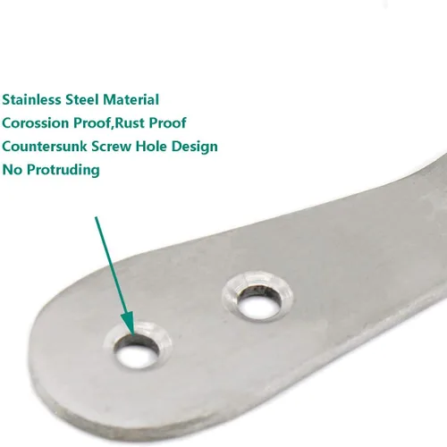 Miniatura 3 de Ganchos de acero inoxidable, ganchos de metal resistente para colgar toallas, llaves, sombreros, uso en interiores y exteriores, paquete de 8