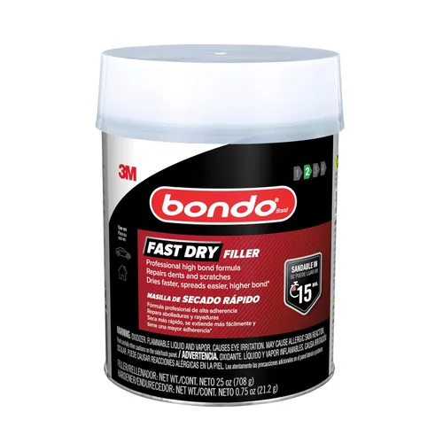 Miniatura 4 de bondo 3M - Llenadora profesional de secado rápido (cuarto de galón)