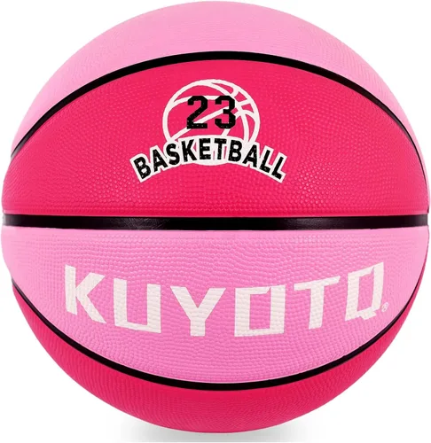 Miniatura 17 de KUYOTQ Kids Toddler Youth Adult Size 3/4/5/6/7 Basketball 22/25.5/27.5/28.5/29.5" Thickened Rubber or Faux Leather Indoor Outdoor Basketball for