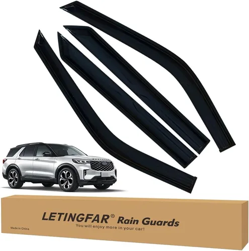 Miniatura 93 de Guardas contra lluvia para parabrisas para Ford F250 F350 F450 F550 Super Duty 1999-2004 2005 2006 2007 2008 2009 2010 2011 2012 2013 2014 2015 2016