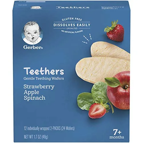 Miniatura 11 de Gerber Ruedas mordedoras, cosecha de manzana, 1.48 onzas (paquete de 6)