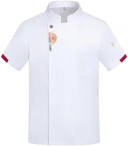 Miniatura 2 de Chef Coat Jacket for Men Women Unisex Hotel Restaurant Kitchen Button Chef Uniform Comfortable Lightweight