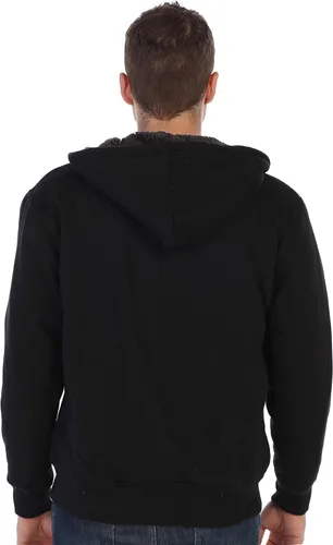Miniatura 4 de Gioberti Chaqueta con capucha de forro polar pesado para hombre