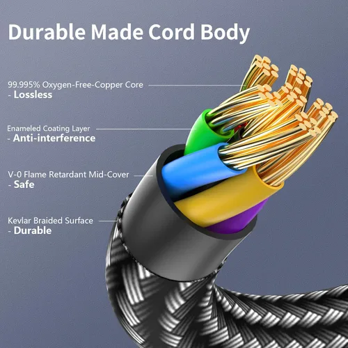 Miniatura 9 de Cable auxiliar USB C a auriculares de 6.6 pies, USB C a 0.138 in, cable estéreo de automóvil compatible con iPhone 15 Plus/15 Pro Max, Galaxy S23