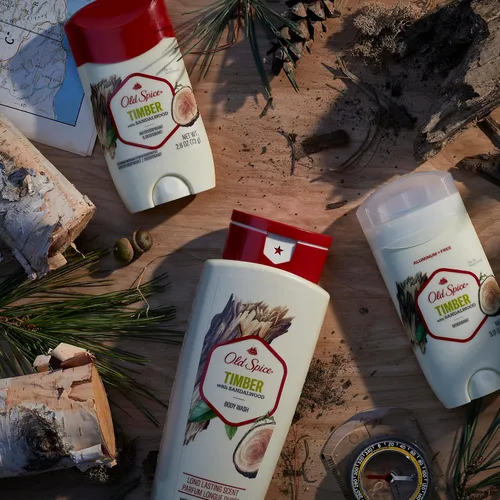 Miniatura 7 de Old Spice Fresher Collection Invisible Solid Desodorante para hombre, madera, 3 onzas (el paquete puede variar)