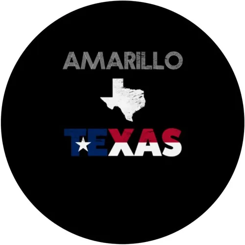 Miniatura 3 de Amarillo, TX bandera de Texas recuerdo nativo turístico PopSockets intercambiable PopGrip