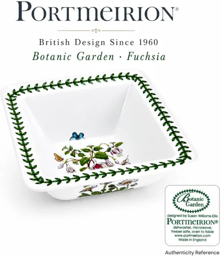 Miniatura 9 de Portmeirion Botanic Garden - Ensaladera cuadrada de 8.5