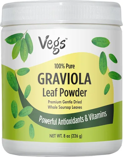 Graviola - Polvo de hoja de guanábana – The Single Origin, True Green, polvo de hojas de graviola orgánica, guanábana seca suave y de alta potencia