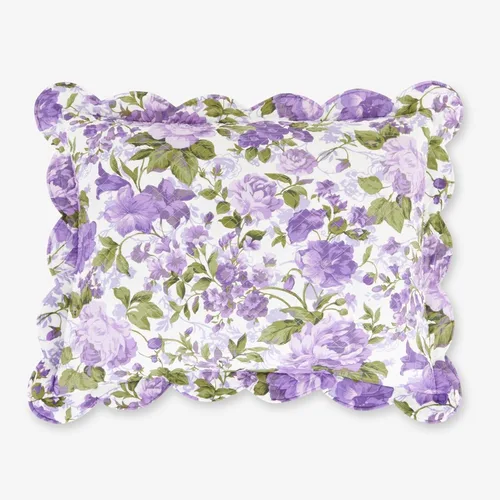 Miniatura 25 de BrylaneHome Almohada cuadrada Florence - Flor antigua