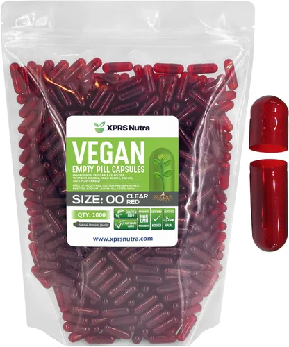 Miniatura 7 de XPRS Nutra Cápsulas vacías de tamaño 00 – 100 cápsulas veganas vacías – Pastillas vacías vegetarianas – Relleno de cápsulas vegetales DIY