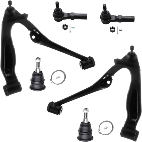 Miniatura 23 de Detroit Axle - Kit de brazos de control de extremo delantero 4WD para Ford 04-08 F-150, 06-08 Lincoln Mark LT, 4 extremos de barra de acoplamiento