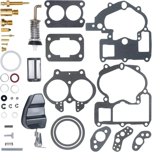 Kit de reconstrucción de carburador apto para Mercury Marine, para Mercruiser 3.0/4.3/5.0/5.7 kit de reconstrucción de carburador, para carburador