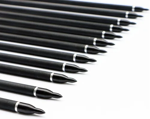 Miniatura 4 de TIGER ARCHERY - Flecha de carbono de 30 pulgadas con puntas extraíbles para arco compuesto y recurvo (paquete de 12 unidades)