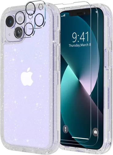 Miniatura 25 de Diverbox Funda para iPhone 13 [A prueba de golpes] [A prueba de caídas] [A prueba de polvo], Funda de Teléfono de Protección Resistente para Apple
