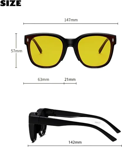 Miniatura 4 de Gafas de degeneración macular, para glaucoma, cataratas y retinitis pigmentosa, para padres ancianos con gafas de degeneración macular